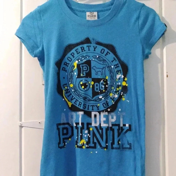Vs pink vintage tee(2008)X-small VGUC - Picture 1 of 5